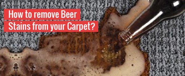 How To Remove Beer Stains From Your Carpet